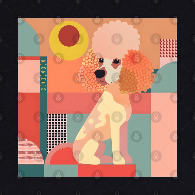 Retro Poodle: Pastel Pup Revival by NatashaCuteShop
